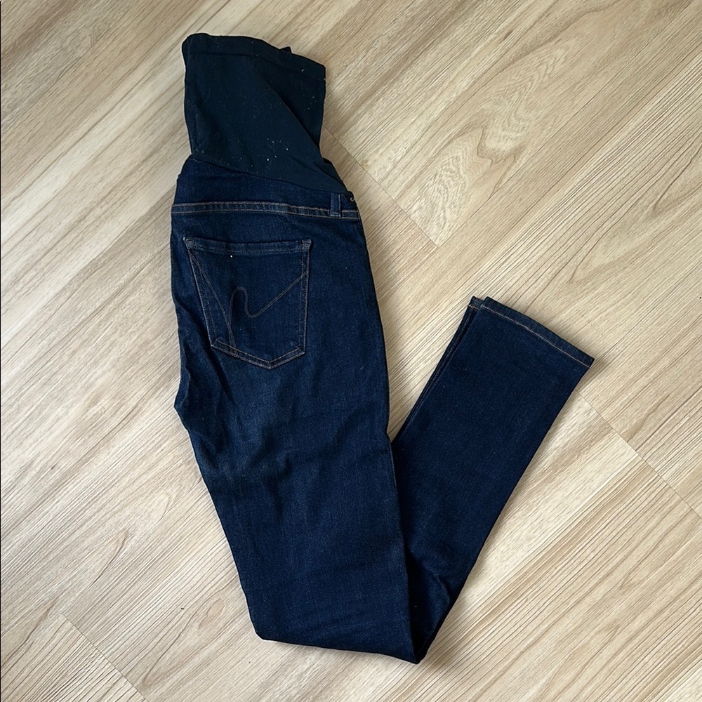Maternity Dark Blue Women's Jeans